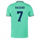 Maglia Real Madrid NO.7 Hazard Terza 2019 2020 Verde Maglia Real Madrid NO.7 Hazard Terza 2019 2020 Verde
