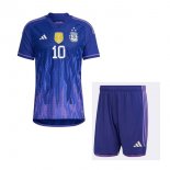 3 Stelle Maglia Argentina Away Bambino MESSI 2022 2023 3 Stelle Maglia Argentina Away Bambino MESSI 2022 2023