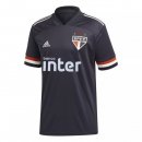 Thailandia Maglia São Paulo Terza 2020 2021 Nero Thailandia Maglia São Paulo Terza 2020 2021 Nero
