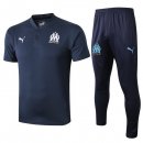 Polo Marseille Set Completo 2019 2020 Blu