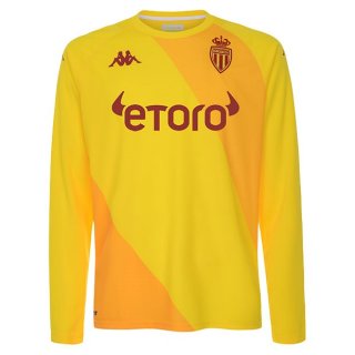 Thailandia Maglia AS Monaco Portiere 2021 2022 Giallo