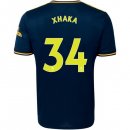 Maglia Arsenal NO.34 Xhaka Terza 2019 2020 Blu