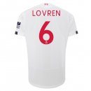 Maglia Liverpool NO.6 Lovren Away 2019 2020 Bianco