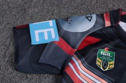 Thailandia Maglia Manly Sea Eagles Falcon 2017 2018 Nero Thailandia Maglia Manly Sea Eagles Falcon 2017 2018 Nero