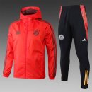 Giacca a vento Bayern Monaco Set Completo 2025 2026 Rosso