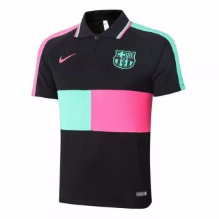 Polo Barcellona 2020 2021 Nero Rosa