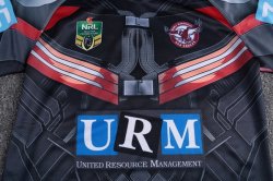 Thailandia Maglia Manly Sea Eagles Falcon 2017 2018 Nero Thailandia Maglia Manly Sea Eagles Falcon 2017 2018 Nero
