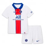 Maglia Paris Saint Germain Away Bambino 2020 2021 Bianco