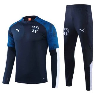 Felpa Monterrey 2019 2020 Blu Navy