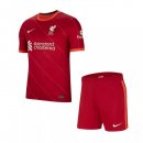 Maglia Liverpool Home Bambino 2021 2022 Rosso