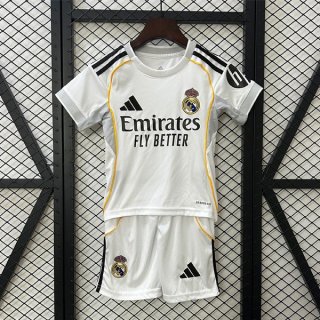 Maglia Real Madrid Home Bambino 2025 2026