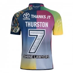 Thailandia Maglia Cowboys 2018 Blu Rosa Thailandia Maglia Cowboys 2018 Blu Rosa