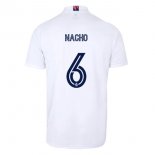 Maglia Real Madrid Home NO.6 Nacho 2020 2021 Bianco
