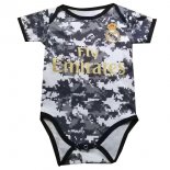 Maglia Real Madrid Onesies Bambino 2019 2020 Bianco Grigio