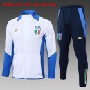 Bambino Giacca Italia 2024 2025 Bianco Blu 3