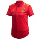 Maglia Spagna Home Donna 2020 Rosso Maglia Spagna Home Donna 2020 Rosso