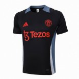 Maglia Formazione Manchester United 2024 2025 Nero
