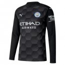 Thailandia Maglia Manchester City Home Ml Portiere 2020 2021 Nero