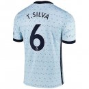 Maglia Chelsea NO.6 T. Silva Away 2020 2021 Blu Maglia Chelsea NO.6 T. Silva Away 2020 2021 Blu
