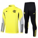 Felpa Allenamento Flamengo 2024 2025 Giallo Felpa Allenamento Flamengo 2024 2025 Giallo