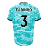 Maglia Liverpool NO.3 Fabinho Away 2020 2021 Blu