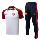 Polo Arsenal Set Completo 2022 2023 Rosso Bianco