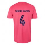 Maglia Real Madrid Away NO.4 Sergio Ramos 2020 2021 Rosa