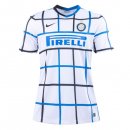 Maglia Inter Milan Away Donna 2020 2021 Bianco