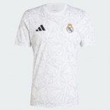 Thailandia Maglia Real Madrid Pre-Match 2024 2025 Bianco