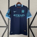 Thailandia Maglia Manchester City Away Retro 2015 2016 Thailandia Maglia Manchester City Away Retro 2015 2016