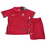 Maglia Portogallo Home Bambino 2020 Rosso Maglia Portogallo Home Bambino 2020 Rosso