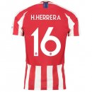 Thailandia Maglia Atletico Madrid NO.16 H. Herrera 2019 2020 Rosso Thailandia Maglia Atletico Madrid NO.16 H. Herrera 2019 2020 Rosso
