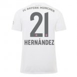Maglia Bayern Munich NO.21 Hernández Away 2019 2020 Bianco Maglia Bayern Munich NO.21 Hernández Away 2019 2020 Bianco
