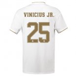 Maglia Real Madrid NO.25 Vinicius JR. Home 2019 2020 Bianco