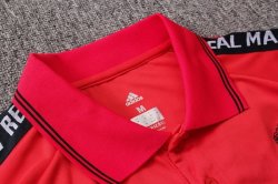 Polo Set Completo Real Madrid 2019 2020 Rosso Nero Polo Set Completo Real Madrid 2019 2020 Rosso Nero