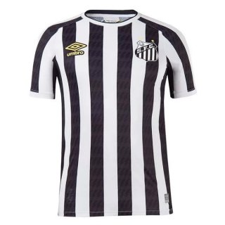 Thailandia Maglia Santos Away 2021 2022 Nero Bianco