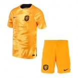 Maglia Paesi Bassi Home Bambino 2022 2023 Maglia Paesi Bassi Home Bambino 2022 2023