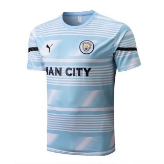 Maglia Formazione Manchester City 2022 2023 Blu