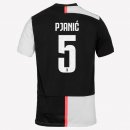 Maglia Juventus NO.5 Pjanic Home 2019 2020 Bianco Nero