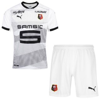 Maglia Stade Rennais Away Bambino 2020 2021 Bianco