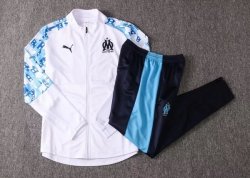 Felpa Marseille 2020 2021 Blu Bianco Felpa Marseille 2020 2021 Blu Bianco