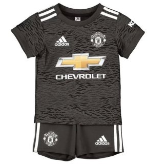 Maglia Manchester United Away Bambino 2020 2021 Nero