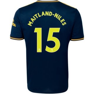 Maglia Arsenal NO.15 Maitland Niles Terza 2019 2020 Blu