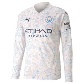Thailandia Maglia Manchester City Terza Ml 2020 2021 Bianco