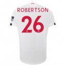 Maglia Liverpool NO.26 Robertson Away 2019 2020 Bianco