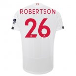 Maglia Liverpool NO.26 Robertson Away 2019 2020 Bianco