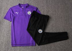 Polo Set Completo Manchester City 2019 2020 Porpora Polo Set Completo Manchester City 2019 2020 Porpora
