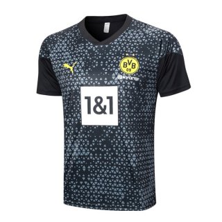 Maglia Formazione Borussia Dortmund 2024 Grigio Nero