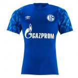 Thailandia Maglia Schalke 04 Home 2019 2020 Blu Thailandia Maglia Schalke 04 Home 2019 2020 Blu