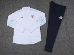 Giacca Manchester City 2020 2021 Bianco Blu